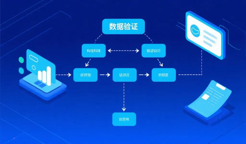 数据核验与同步流程示意占位图